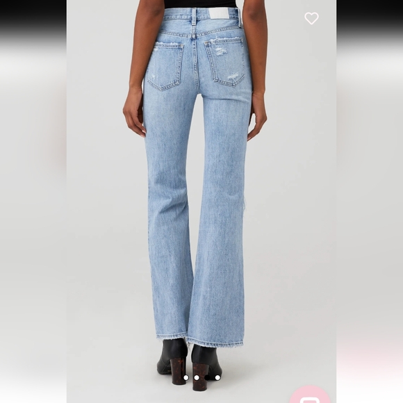 PISTOLA Stevie highrise flare destroyed jeans 30 - Picture 2 of 16